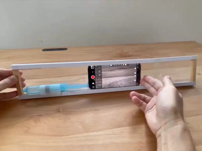 網友發明《DIY百元注射器手機攝影滑軌》實際測試效果非常不錯！這招可行(拇指)
