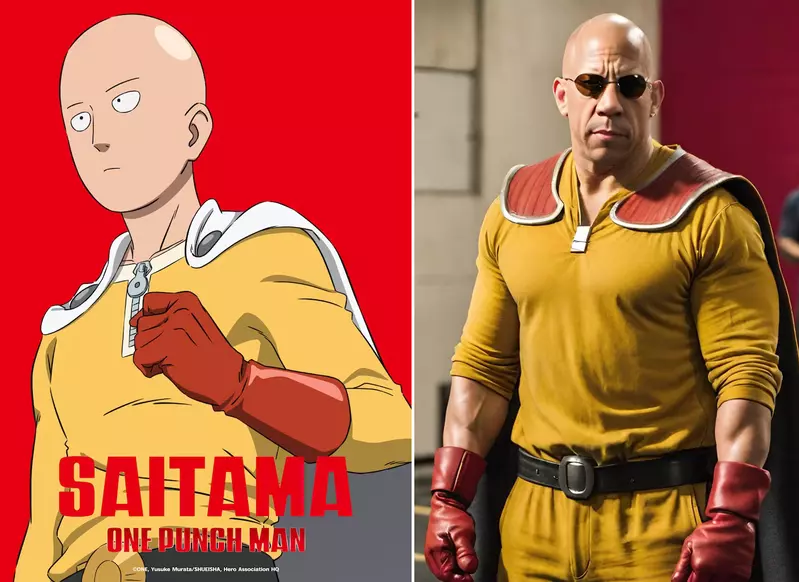 假如《好萊塢大明星去拍一拳超人》網友用AI假想圖測測看誰才是最佳的人選? 假如《好萊塢大明星去拍一拳超人》網友用AI假想圖測測看誰才是最佳的人選?