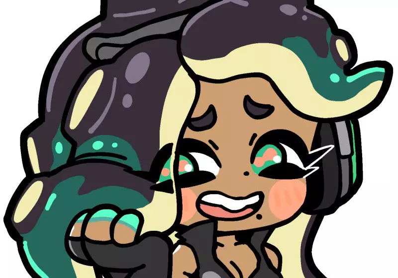 《漫畫家大川ぶくぶ》畫斯普拉遁的飯田插畫 膚色比原作還淡挨批歧視黑人了? 《漫畫家大川ぶくぶ》畫斯普拉遁的飯田插畫 膚色比原作還淡挨批歧視黑人了?