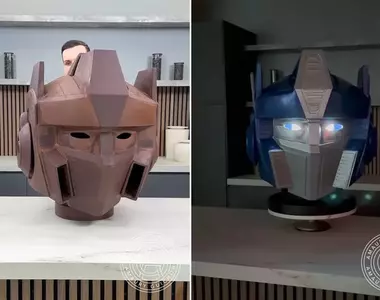 甜點師親手製作《巧克力柯博文》還以為是塑膠玩具但結果是可以吃的東西(口水)