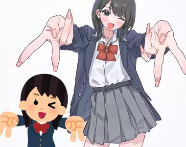 《日本制服西裝外套的秘密》這位角色是偽娘嗎?繪師畫錯鈕扣方向引發無限遐想