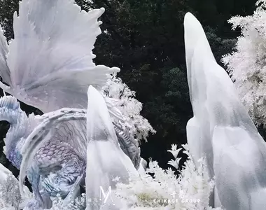 《魔物獵人冰咒龍》主題婚禮 我們狩獵打贏了挖素材,這位網友打贏了還可以洞房,明明都在玩遊戲怎麼差這麼多QQ