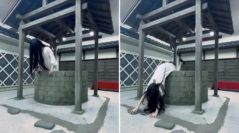 搬家失敗的貞子 那口井不是原來古井的話還可能導致翻車(憋笑) 搬家失敗的貞子 那口井不是原來古井的話還可能導致翻車(憋笑)