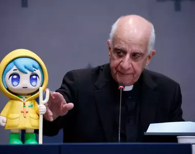 梵諦岡推出動漫吉祥物《Luce》為了讓年輕受眾與禧年產生共鳴,效果的確達到了,因為迷因梗圖已經出來惹