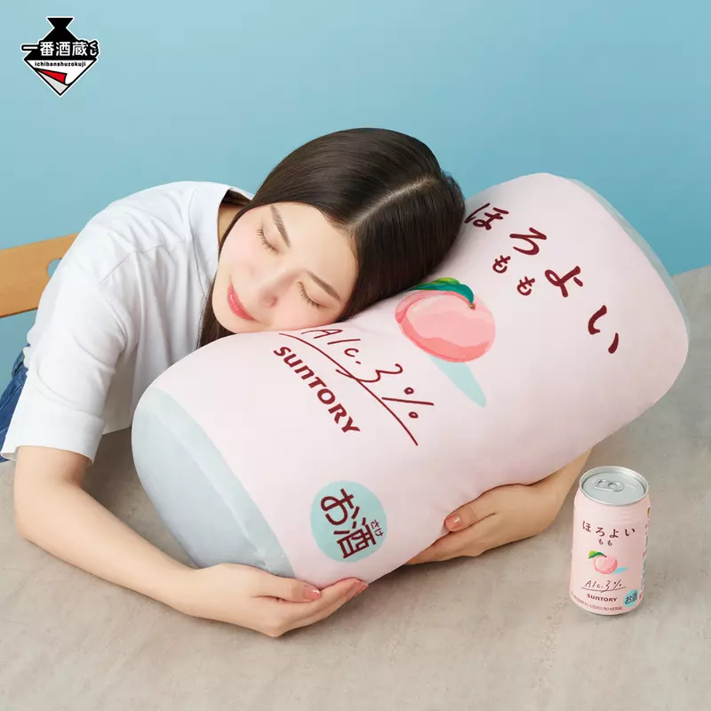 一番酒藏賞《微醉HOROYOI 》超大一款「ほろよい」抱枕讓人看了就超想要(扭)