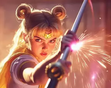 假如《美少女戰士》是80年代的真人電影 網友用AI技術還原舊版錄影帶的  那種畫質與感覺