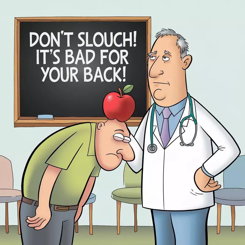 骨科醫生的建議《駝背造成的8大影響》請大家隨時注意自己的姿勢喔