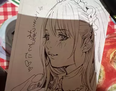 《漫畫家宮崎摩耶》使用餐廳的點餐單塗鴉 挨批霸佔座位又浪費紙張？