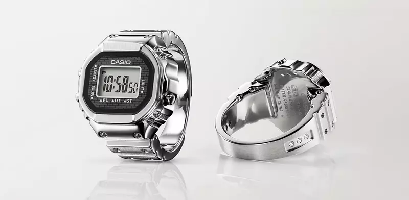 《卡西歐手錶戒指》這款不是玩具，而是真的有時間顯示功能
