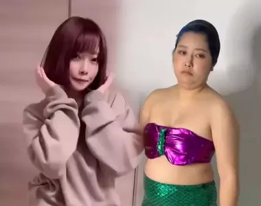 《COSER阿波みなみ》這是同一個人你敢信？兩年發福26公斤反而圈了更多粉絲