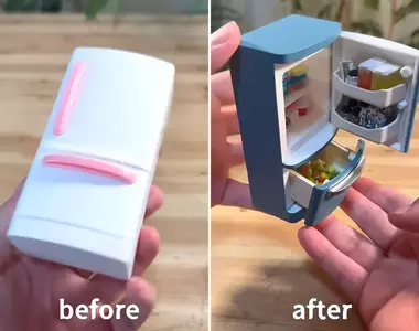 將家家酒玩具塗裝大改造 創意造型家巧手將百元商品變成微型模型場景