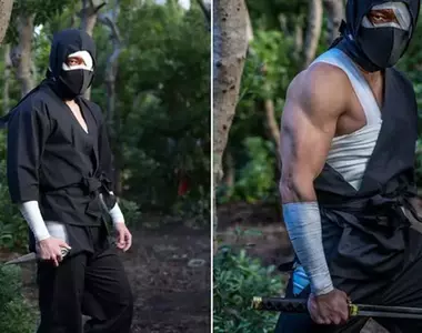 意想不到原來《忍者服能顯瘦》身兼健身教練以及coser兩種身份的猛男親自實測的結果