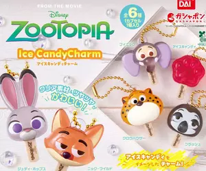 超可愛《動物方城市冰棒吊飾扭蛋》角色們都變冰棒了