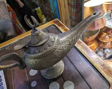 童話故事中的魔法神燈 一度懷疑是不是水壺的網友,實際買來後終於發現...這不是水壺XD