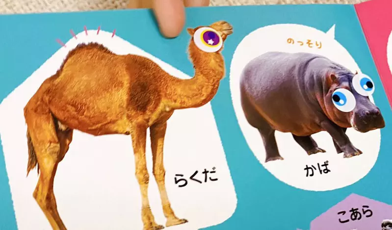 小朋友的趣味創意 兩歲女兒將動物圖鑑裡的動物都貼上了大眼睛(超可愛) 小朋友的趣味創意 兩歲女兒將動物圖鑑裡的動物都貼上了大眼睛(超可愛)