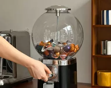 【二月上旬發售】膠囊咖啡轉蛋機 有了它以後泡咖啡再也沒有選擇障礙了(一切都隨機)