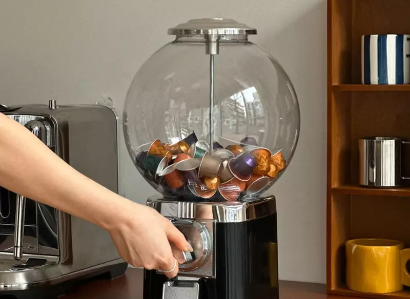 【二月上旬發售】膠囊咖啡轉蛋機 有了它以後泡咖啡再也沒有選擇障礙了(一切都隨機)
