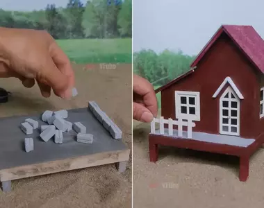 用迷你材料建造迷你房子 小小的經驗累積起來將來你也可以當師傅