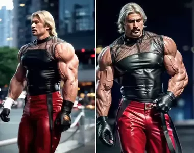 網友製作香港明星版《格鬥天王》AI動態影片 徐錦江的路卡爾怎麼可以MAN成這樣!?