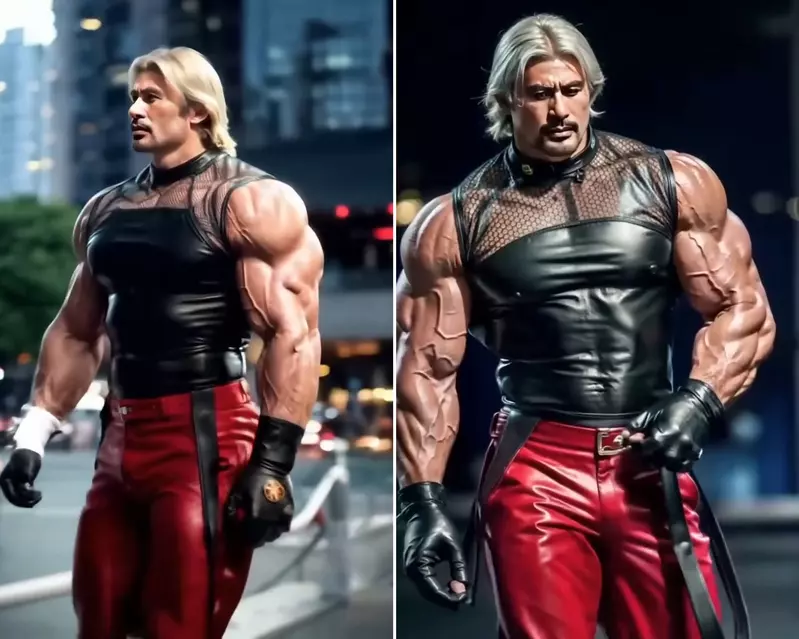 網友製作香港明星版《格鬥天王》AI動態影片 徐錦江的路卡爾怎麼可以MAN成這樣！？