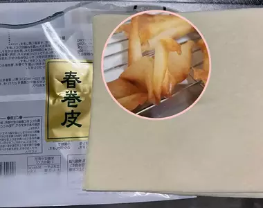 《網友將春捲皮摺成紙鶴拿去炸》發現原來還真的可行!這會成為一種年菜新花樣嗎?