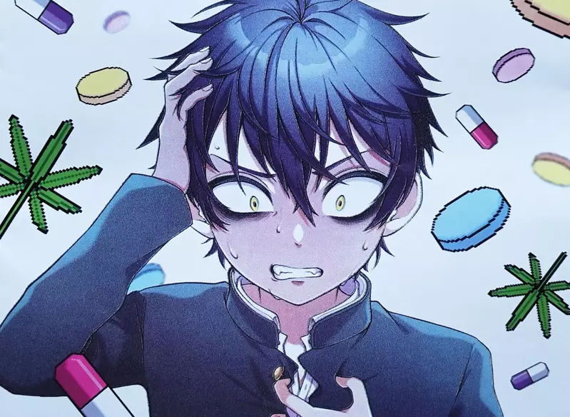 《藥物濫用宣導傳單》魅力畫風引發話題 但也有人擔心造成反效果？