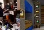 《Minecraft玩家的生態》遊戲裡的基地收得整整齊齊 現實世界的房間卻是亂七八糟