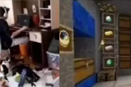 《Minecraft玩家的生態》遊戲裡的基地收得整整齊齊 現實世界的房間卻是亂七八糟 《Minecraft玩家的生態》遊戲裡的基地收得整整齊齊 現實世界的房間卻是亂七八糟