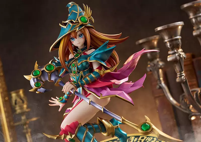 遊戲王角色模型《魔導女武神》腳踩魔法陣帶有浮空感的模樣真的帥爆 遊戲王角色模型《魔導女武神》腳踩魔法陣帶有浮空感的模樣真的帥爆