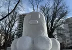 2025年《札幌雪祭》這不就是辣款「波堤地鼠甜甜圈」嗎！？完成度還真高啊