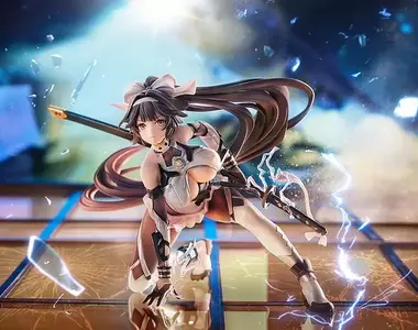 碧藍航線《高雄 破魔艦術-神護-》1/7比例模型 此版本還貼心附上爆衣版本配件~❤