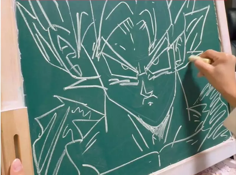 九歲男孩教你如何畫《超級賽亞人 悟空》小小年紀就能掌握精隨,當年的我還只能畫出火柴人而已... 九歲男孩教你如何畫《超級賽亞人 悟空》小小年紀就能掌握精隨,當年的我還只能畫出火柴人而已...