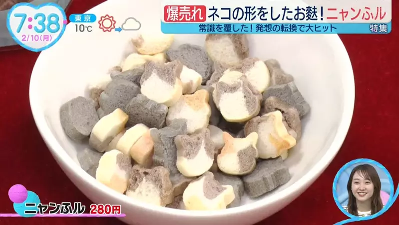 《貓型乾麵筋》日本烤麩老店創意商品 心型和星型都比不過可愛貓咪的魅力 《貓型乾麵筋》日本烤麩老店創意商品 心型和星型都比不過可愛貓咪的魅力
