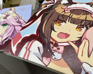 《貓娘樂園NEKOPARA》10週年紀念畫爆出中籤者擺爛爭議 繪師痛批這根本是妨害業務