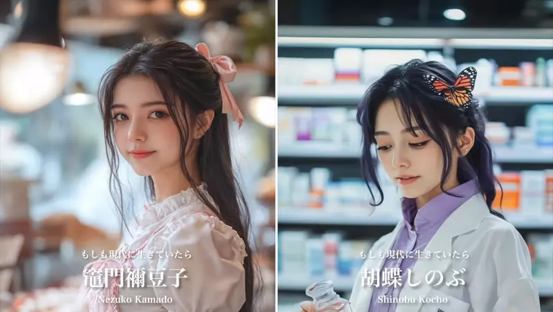 假如《鬼滅之刃》的角色轉生到現代會做什麼工作 網友用AI影片模擬出大家就業的模樣 假如《鬼滅之刃》的角色轉生到現代會做什麼工作 網友用AI影片模擬出大家就業的模樣