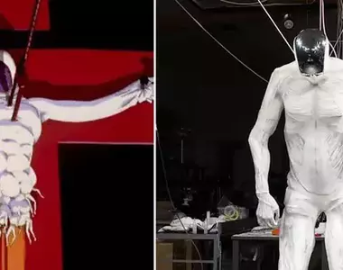 波蘭機器人公司「Clone」發表《Protoclone V1》肌肉骨骼機器人，網友一看這不就是被釘在NERV總部底下第二使徒嗎？