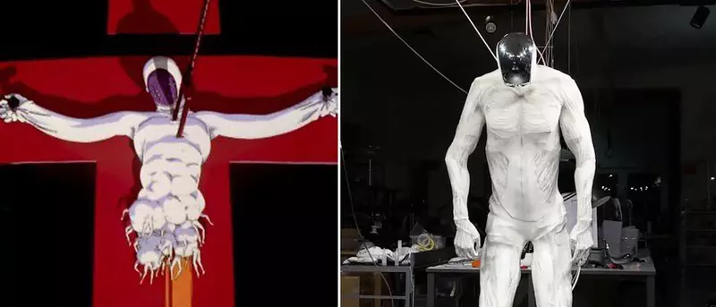 波蘭機器人公司「Clone」發表《Protoclone V1》肌肉骨骼機器人，網友一看這不就是被釘在NERV總部底下第二使徒嗎？