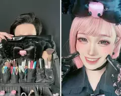 這麼可愛一定是男孩子 2寶把拔的「女裝男子」頂級化妝過程示範