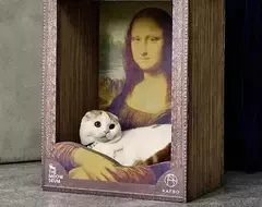 貓咪的美術館《TheMeowseum》泰國廠商推出一系列充滿藝術氣息的主題貓抓板