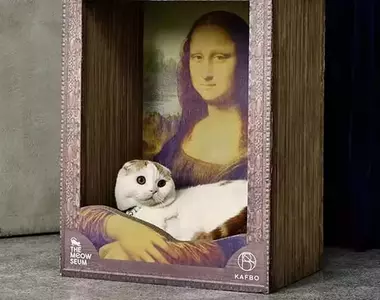 貓咪的美術館《TheMeowseum》泰國廠商推出一系列充滿藝術氣息的主題貓抓板