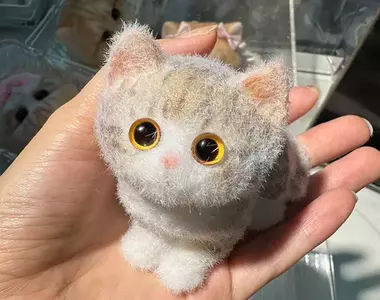 黏呼呼柔軟小貓 國外「Squishy Wang DIY Shop」推出的有趣貓系商品