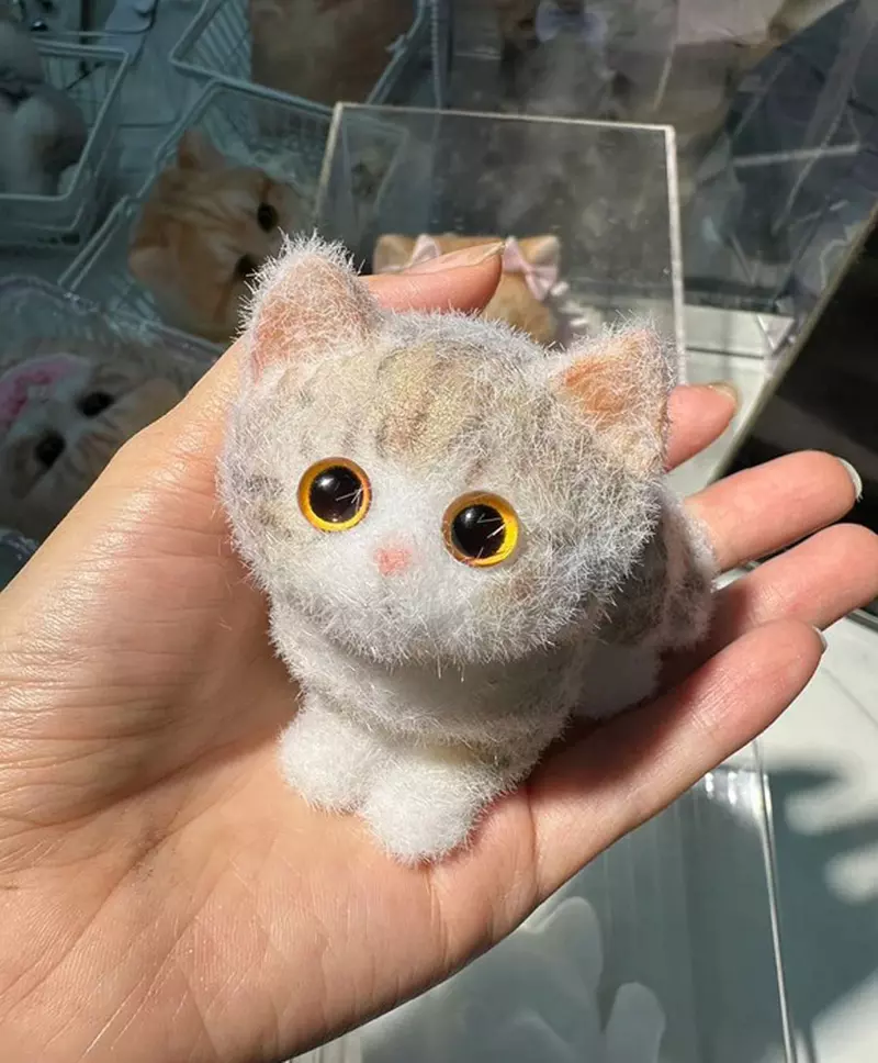 黏呼呼柔軟小貓 國外「Squishy Wang DIY Shop」推出的有趣貓系商品 黏呼呼柔軟小貓 國外「Squishy Wang DIY Shop」推出的有趣貓系商品