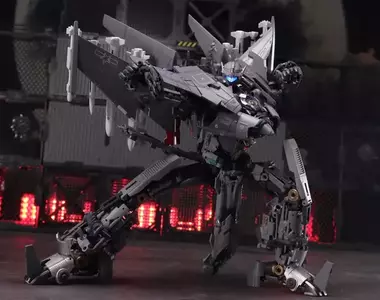 可能是最難的變形玩具《太趣J16-N 乾坤》從一台戰鬥機變形成機器人的過程太誇張難惹