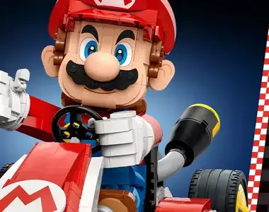 樂高推出《瑪利歐賽車:瑪利歐標準車》積木模型 要是再多附加一組綠色個烏龜殼就好惹