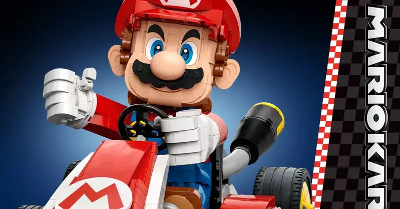 樂高推出《瑪利歐賽車:瑪利歐標準車》積木模型 要是再多附加一組綠色個烏龜殼就好惹 樂高推出《瑪利歐賽車:瑪利歐標準車》積木模型 要是再多附加一組綠色個烏龜殼就好惹
