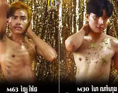 2025年柬埔寨先生選拔 拍藝術照的時候剛好都頸肩都有問題？