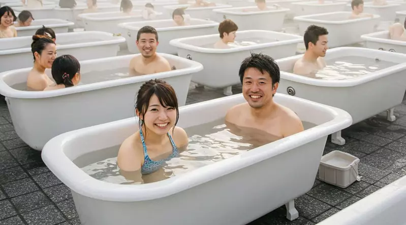 讓AI表現出《公共浴池》的感覺 這個結果算對也算是不對吧(汗)