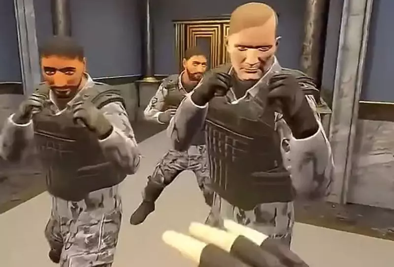 網友分享最新VR遊戲玩起來的感覺 整場打下來就像是在表演「捍衛任務」的動作戲一樣 網友分享最新VR遊戲玩起來的感覺 整場打下來就像是在表演「捍衛任務」的動作戲一樣