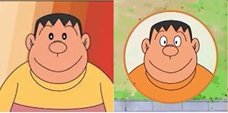 《胖虎的眼睛變遷》你印象中他是黑眼還是白眼?動畫人物設計不知不覺就變了 《胖虎的眼睛變遷》你印象中他是黑眼還是白眼?動畫人物設計不知不覺就變了