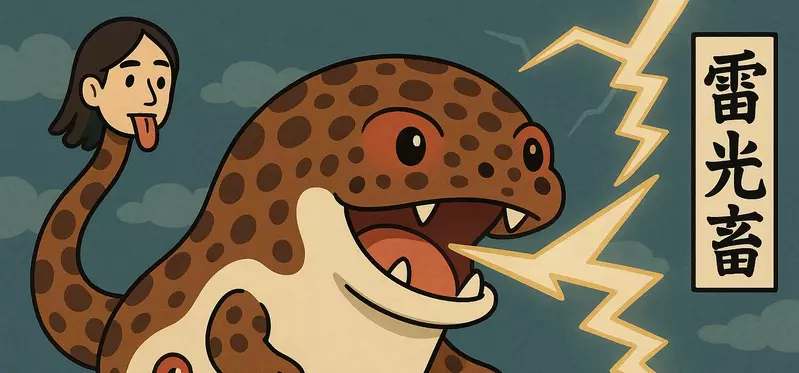 《雷光畜》日本網友發現這種新妖怪 前所未見的設定讓妖怪迷超興奮